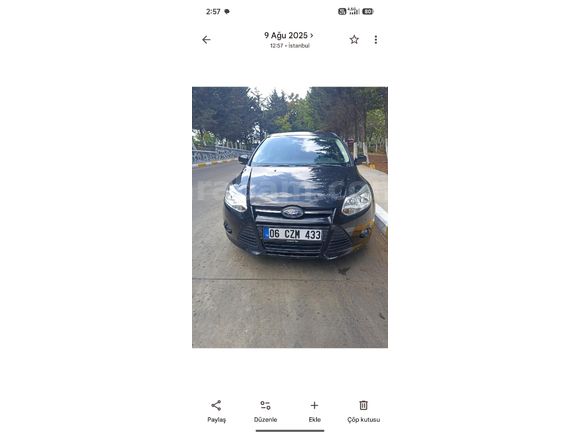 Sahibinden Ford Focus 1.6 Ti-VCT Style 2013 Model İstanbul 150.000 km Siyah