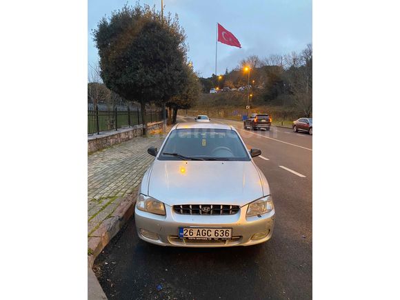 Sahibinden Hyundai Accent 1.5 1.5i GL 2000 Model  232.000 km Gri