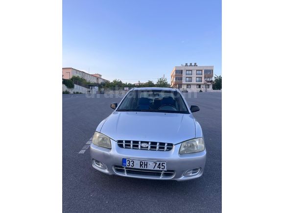 ACİLLL!!! 2.Sahibinden Hyundai Accent 1.5 1.5i GL 2001 Model  210.000 km Gri (Gümüş)