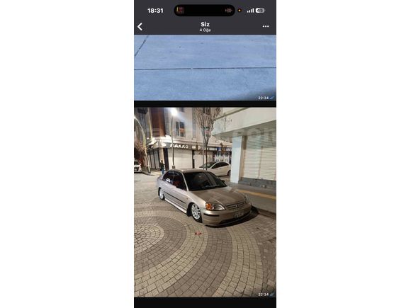Sahibinden Honda Civic 1.6 LS 2003 Model 