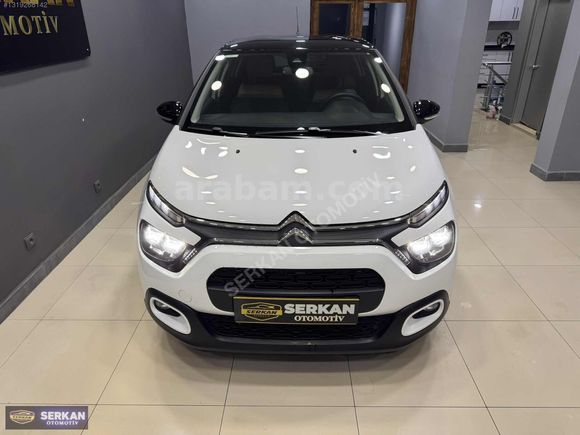 SERKAN OTOMOTİV-2023 MODEL CİTROEN C3 1.2 Puretech Shine EAT6