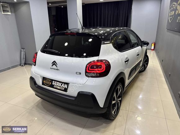 SERKAN OTOMOTİV-2023 MODEL CİTROEN C3 1.2 Puretech Shine EAT6