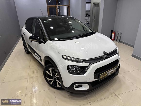 SERKAN OTOMOTİV-2023 MODEL CİTROEN C3 1.2 Puretech Shine EAT6