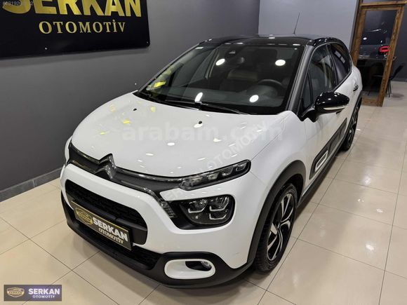 SERKAN OTOMOTİV-2023 MODEL CİTROEN C3 1.2 Puretech Shine EAT6