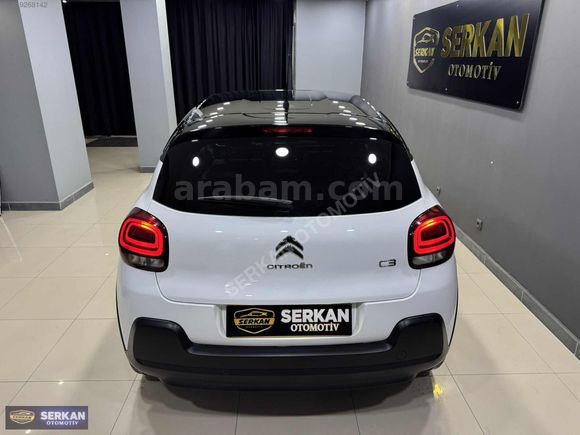 SERKAN OTOMOTİV-2023 MODEL CİTROEN C3 1.2 Puretech Shine EAT6