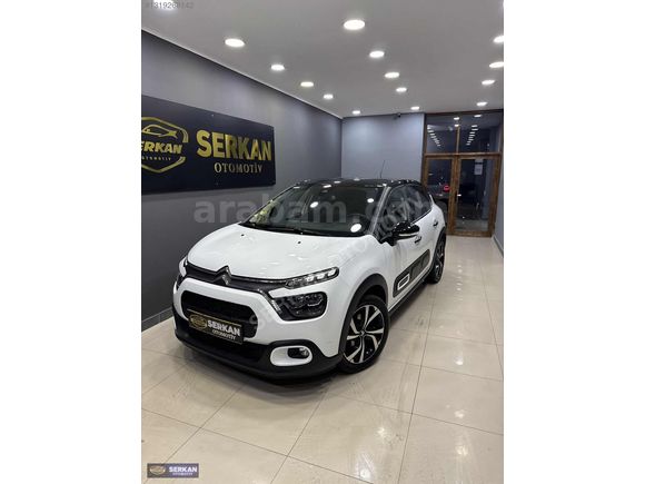 SERKAN OTOMOTİV-2023 MODEL CİTROEN C3 1.2 Puretech Shine EAT6