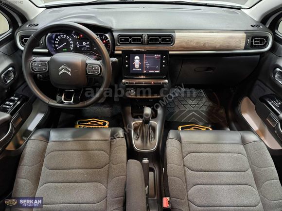 SERKAN OTOMOTİV-2023 MODEL CİTROEN C3 1.2 Puretech Shine EAT6