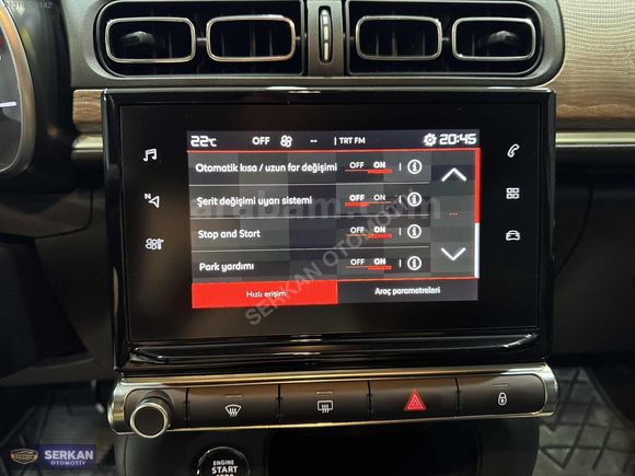 SERKAN OTOMOTİV-2023 MODEL CİTROEN C3 1.2 Puretech Shine EAT6