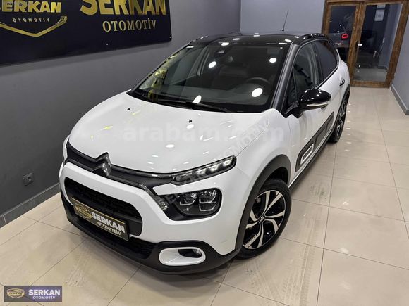 SERKAN OTOMOTİV-2023 MODEL CİTROEN C3 1.2 Puretech Shine EAT6