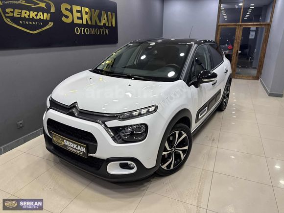 SERKAN OTOMOTİV-2023 MODEL CİTROEN C3 1.2 Puretech Shine EAT6