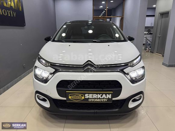 SERKAN OTOMOTİV-2023 MODEL CİTROEN C3 1.2 Puretech Shine EAT6