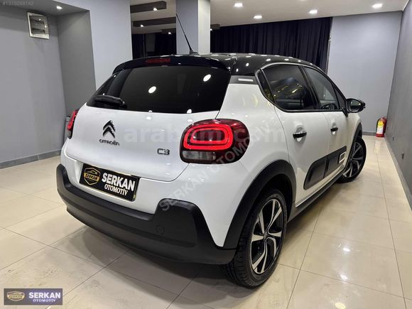 SERKAN OTOMOTİV-2023 MODEL CİTROEN C3 1.2 Puretech Shine EAT6