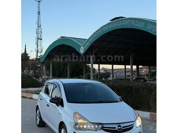 Sahibinden Opel Corsa 1.3 CDTI Enjoy 2012 Model  274.000 km Beyaz