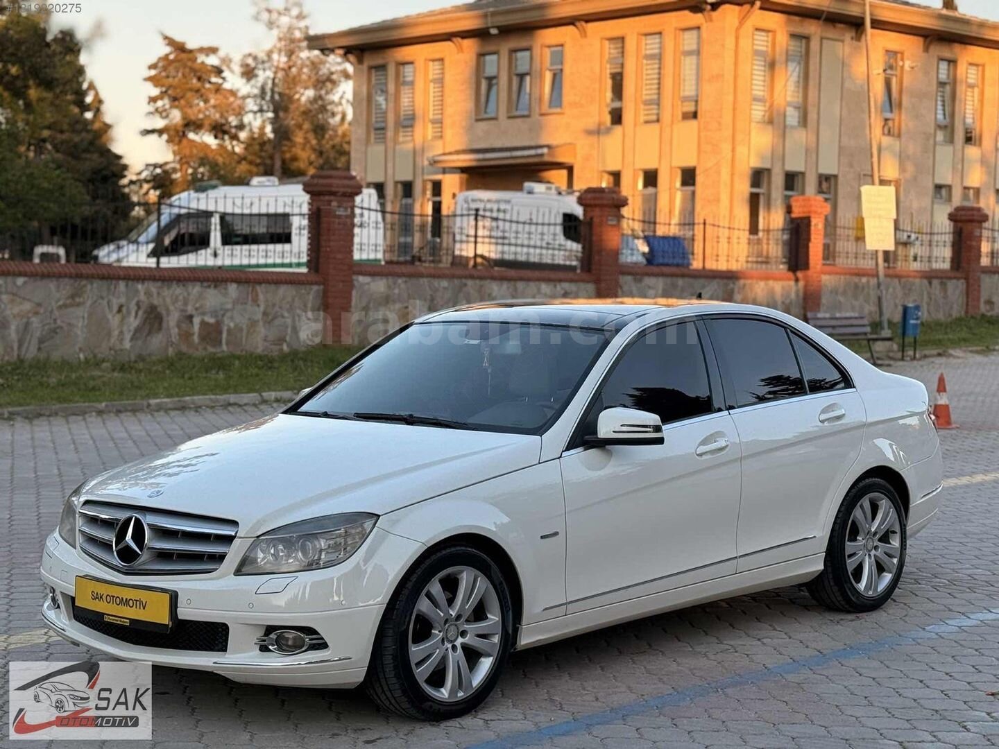 Galeriden Mercedes - Benz C 180 Kompressor BlueEfficiency Fascination 2010 Model Samsun 212.000 km Beyaz 1