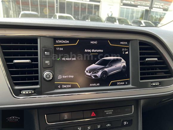 KANTAŞ OTOMOTİVDEN 2017 MODEL 1.6TDI DOLULAR DOLUSU LEON