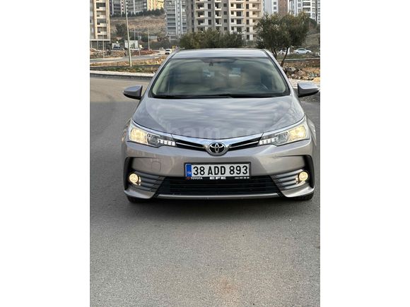 Sahibinden Toyota Corolla 1.6 Advance 2017 Model  104.500 km Gri (Gümüş)yeni muane 