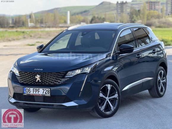 2024 PEUGEOT 3008 ALLURE 1.5 BLUEHDİ CAM TAVAN ÇİFT RENK BOYASIZ