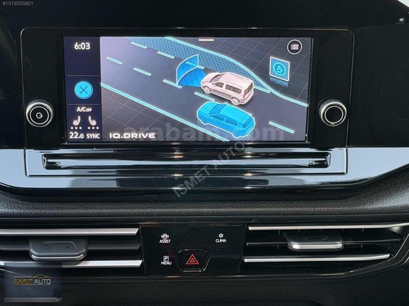 2021 STYLE CADDY GERİ GÖRÜŞ+KEYLESS+KLTK ISITMA+ŞRT TAKİP