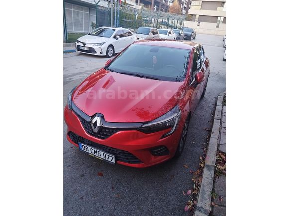 Sahibinden Renault Clio 1.0 TCe Icon 2020 Model Ankara 69.000 km Kırmızı