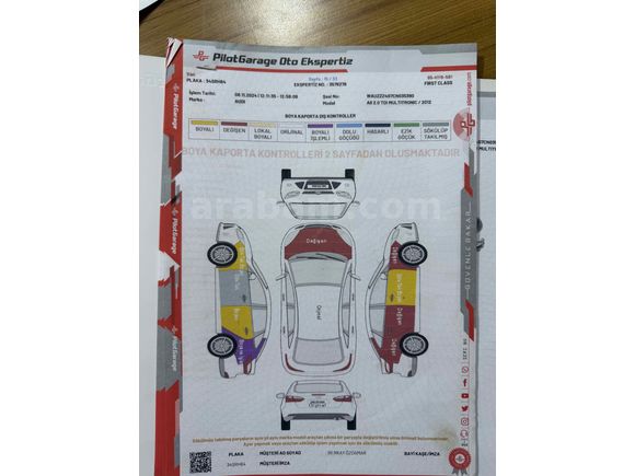 AUDI A6 MAKAM ARACI/FULL+FULL/VKM/A7 RECORE/4ISTMA/EMSALSİZ