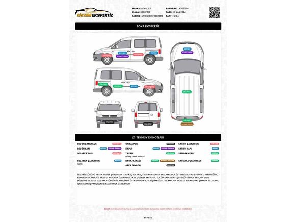 Sahibinden Renault Kangoo 1.5 dCi Expression 2006 Model 