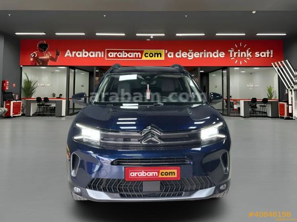 Galeriden Citroen C5 Aircross 1.5 BlueHDI Shine 2023 Model İstanbul 62.000km Mavi