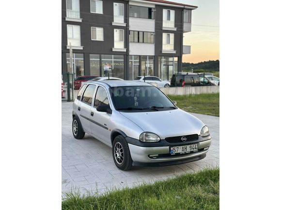 Opel Corsa 1.4 GLS Ecotec 16V 2000 Model // AİRBAG-HİDROLİK-KLİMA-ELK CAM Düşük Km Gri (Gümüş)