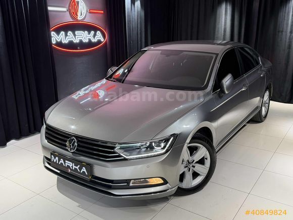 MARKA'DAN 2016 PASSAT 1.6 TDİ DSG KATLANIR AYNA/LED FAR/126'KM