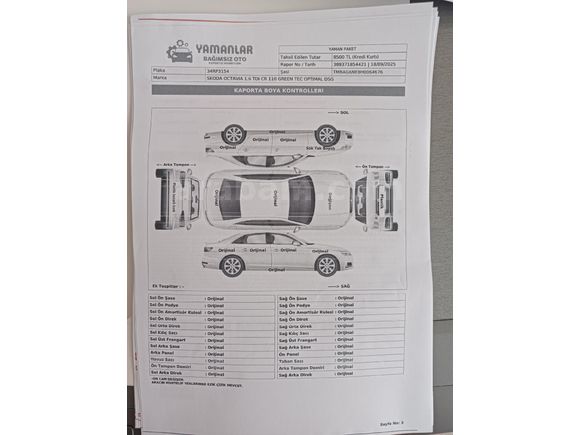 さと0909ページ Sahibinden Skoda Octavia 1.6 TDI Optimal 2016 Model Ankara 215.000