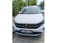 Sahibinden Volkswagen Taigo 1.0 Tsi 116 beygir, güvenlik paketi Life 2024 Model  13.500 km Beyaz