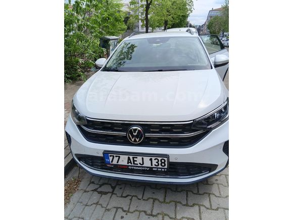 Sahibinden Volkswagen Taigo 1.0 Tsi 116 beygir, güvenlik paketi Life 2024 Model  13.500 km Beyaz