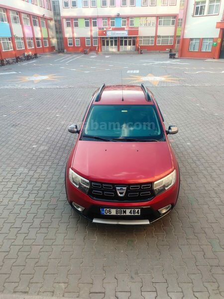 Sahibinden Dacia Sandero 1.5 dCi Stepway 2018 Model Ankara 107.200 km Bordo