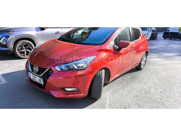 Sahibinden Nissan Micra 1.0 IG-T Tekna 2020 Model  111.111 km Kırmızı
