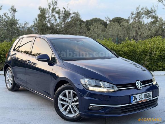 2017 MODEL 1.6 DİZEL OTOMATİK 108 BİNDE HATASIZ İÇİ BEJ GOLF 7.5