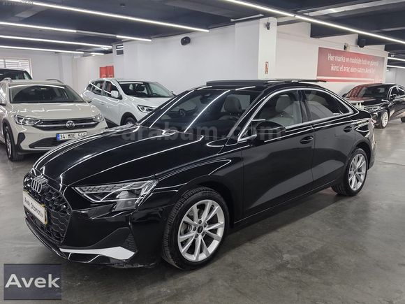 AVEK OTOMOTİVDEN DÜŞÜK KM 2024 AUDI A3 SEDAN ADVANCED