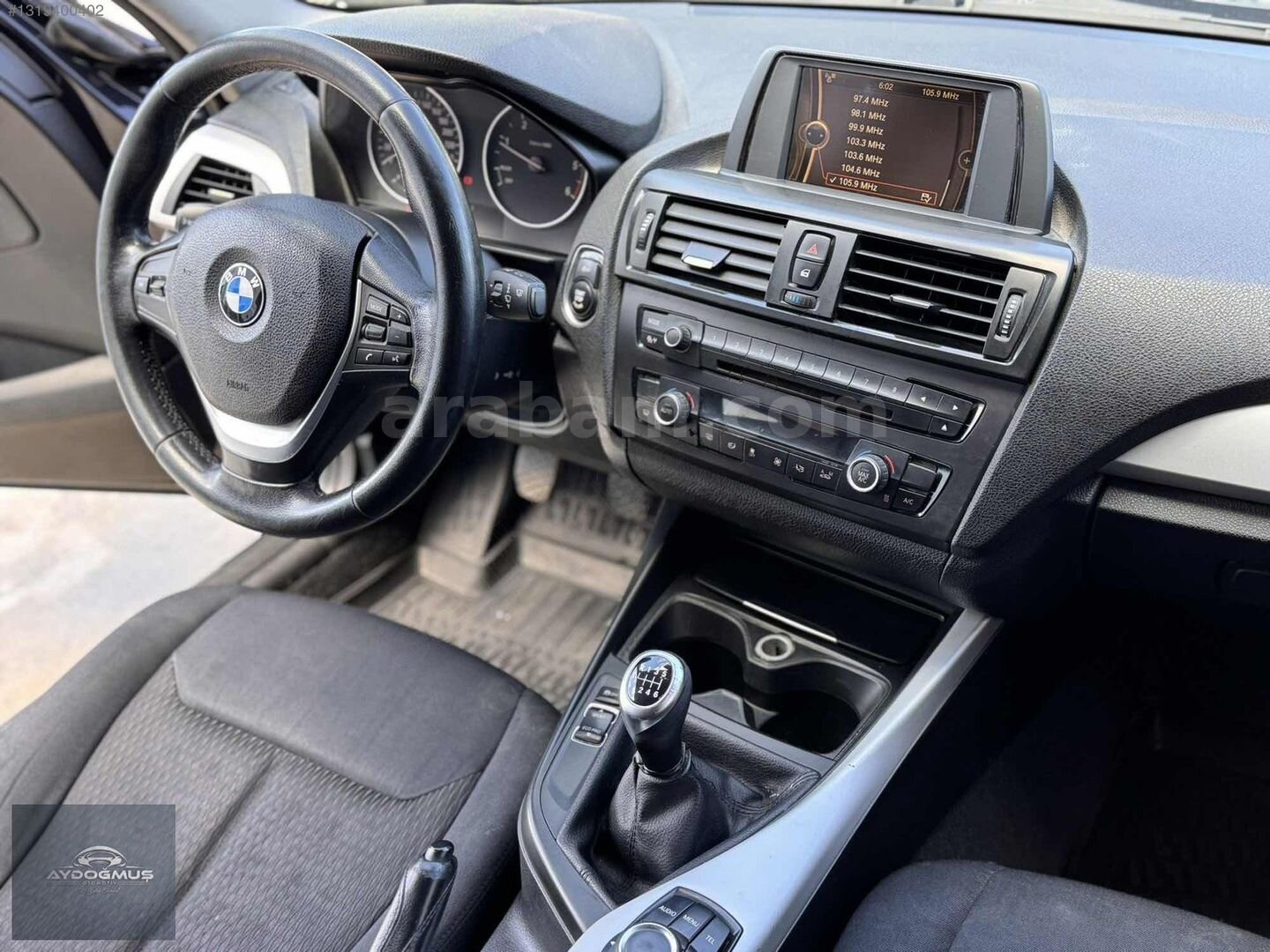 Galeriden BMW 1 Serisi 116d Comfort 2012 Model Afyonkarahisar 308.000 km Siyah 7