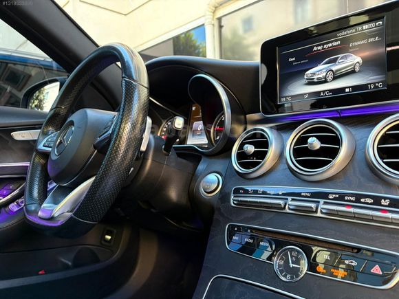 2016 DEĞİŞENSİZ TRAMERSİZ C200d BlueTEC AMG TOUCHPAD