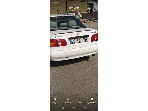 Sahibinden Toyota Corolla 1.6 Terra 2001 Model