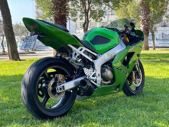 Sahibinden Kawasaki Ninja ZX 6R 2004 Model İzmir 56.000 km Yeşil
