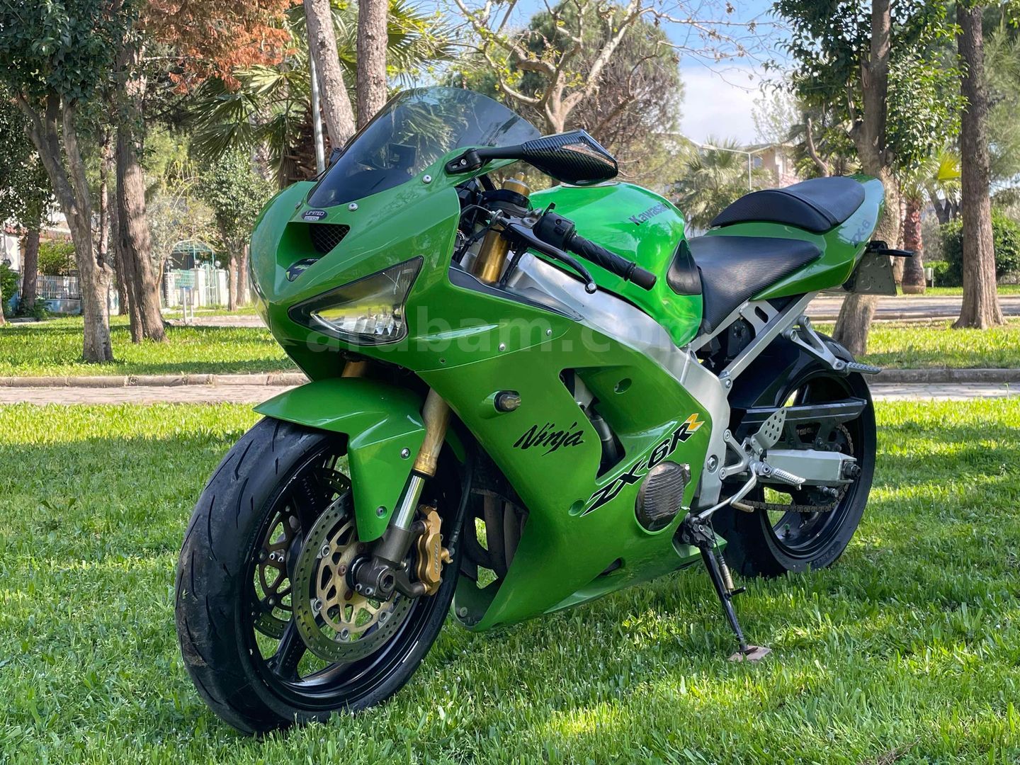 みどり② Sahibinden Kawasaki Ninja ZX 6R 2004 Model İzmir 56.000 km Yeşil