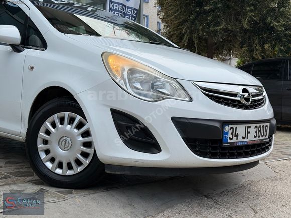 2014 OPEL CORSA TERTEMİZ BAKIMLI MASRAFSIZ TAKSİTLİ