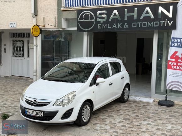 2014 OPEL CORSA TERTEMİZ BAKIMLI MASRAFSIZ TAKSİTLİ