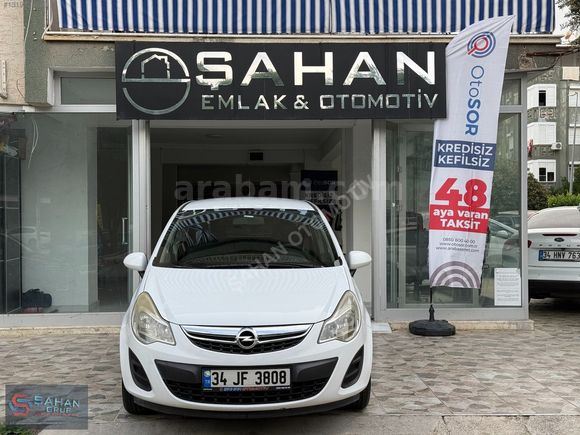 2014 OPEL CORSA TERTEMİZ BAKIMLI MASRAFSIZ TAKSİTLİ