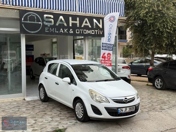 2014 OPEL CORSA TERTEMİZ BAKIMLI MASRAFSIZ TAKSİTLİ