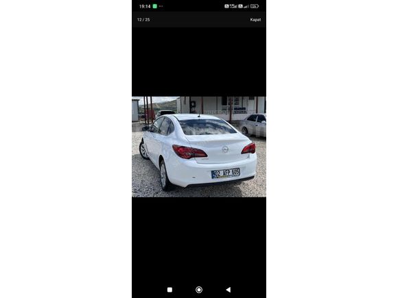 Memurdan Orjinal 73 bin km Opel Astra 1.6 Edition Plus 2017 Model