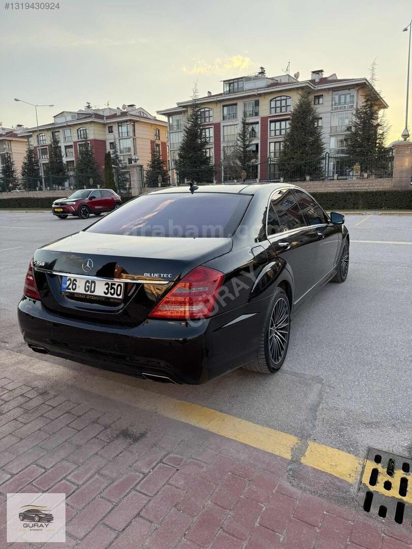 Galeriden Mercedes - Benz S 350 L BlueEfficiency 2012 Model Eskişehir 390.000 km Siyah 2