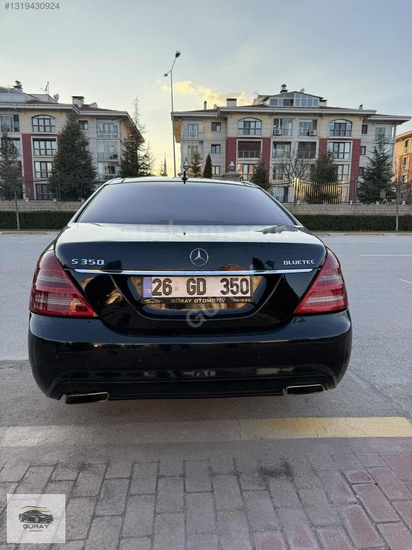 Galeriden Mercedes - Benz S 350 L BlueEfficiency 2012 Model Eskişehir 390.000 km Siyah 3