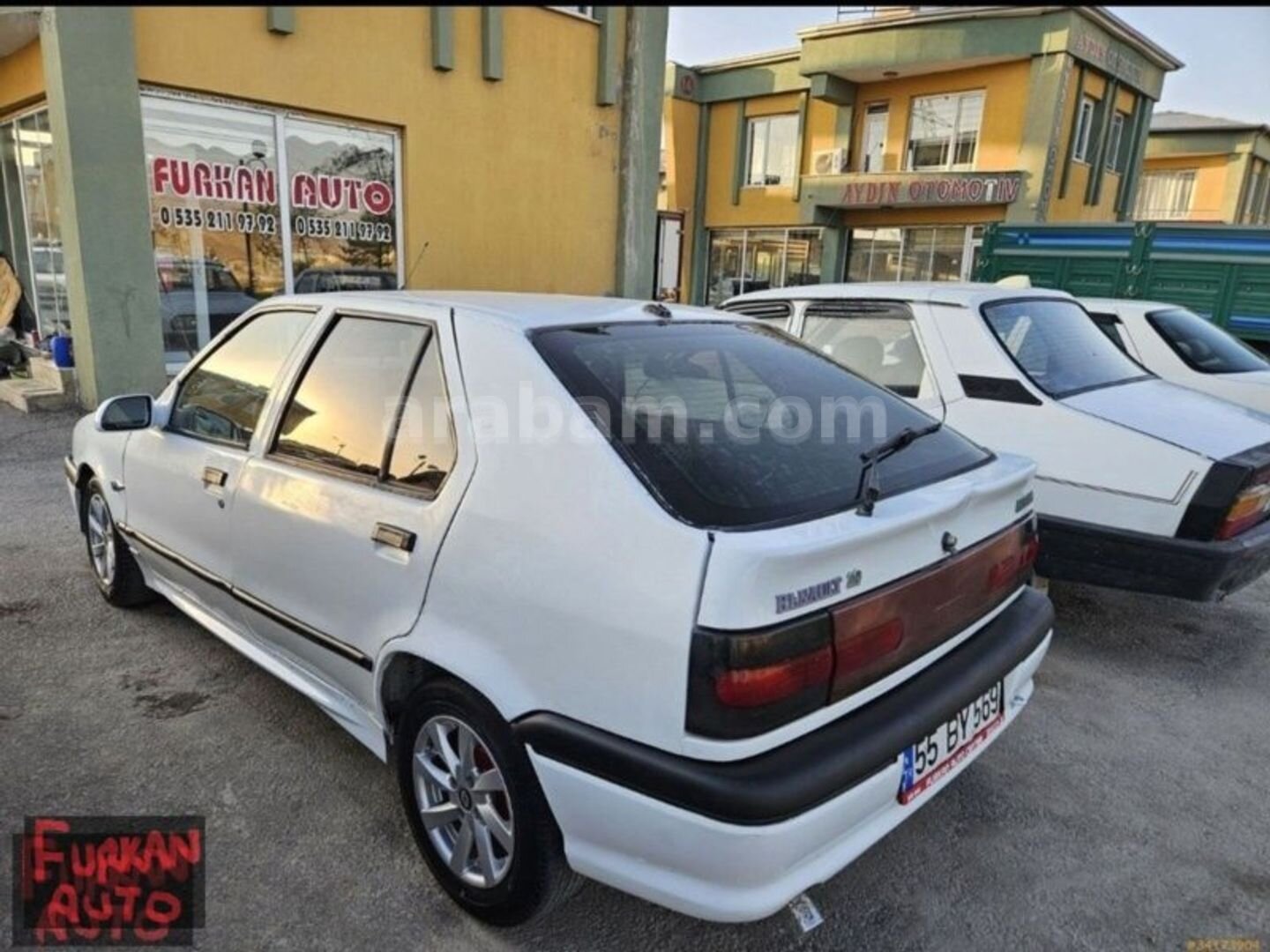 Galeriden Renault R 19 1.4 Europa RN 1996 Model Van 314.000 km Beyaz 4
