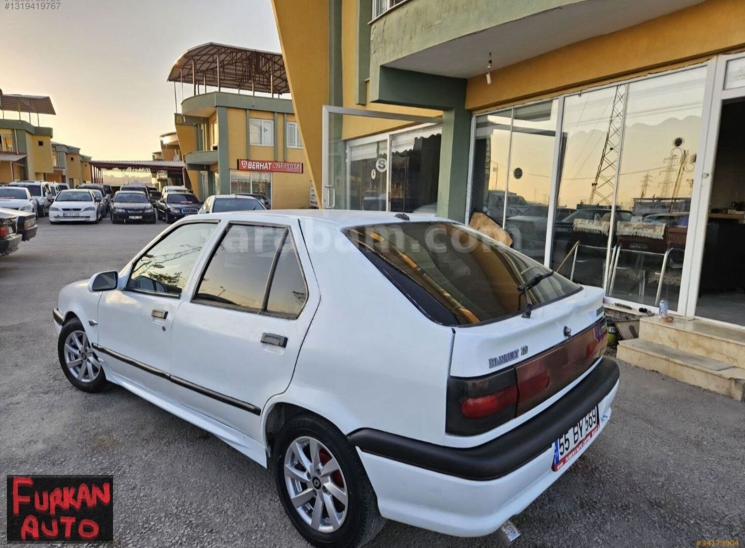 Galeriden Renault R 19 1.4 Europa RN 1996 Model Van 314.000 km Beyaz 1