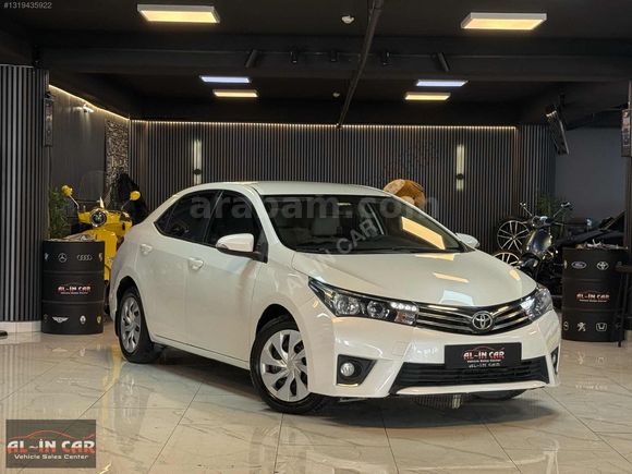 AL-İN CAR'dan 2015 MODEL 129 BİN KM DE TOYOTA COROLLA 1.33 LİFE